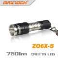 T6 светодиодный Maxtoch ZO6X-5 Cree XM-L фонарь в зумирования зарядное устройство